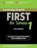 Cambridge english. First for schools. Student's book. With answers. Con espansione online. Per le Scuole superiori: 1