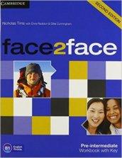 Face2face. Pre-intermediate. Workbook. With answers. Per le Scuole superiori. Con espansione online