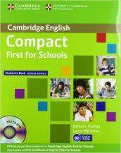 COMPACT FIRST SCHOOLS SB+WB WO/A+CDROM+AUDIO