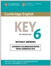 Cambridge key English test. Level 6. Per la Scuola media. Con espansione online