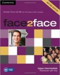 FACE2FACE UPPER INTERMEDIATE - WORKBOOK WITH KEY SECOND EDITION