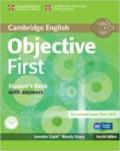 Objective first certificate. Student's book with answers. Per le Scuole superiori. Con CD-ROM. Con espansione online