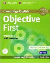 Objective first certificate. Workbook with answers. Con CD Audio. Con espansione online