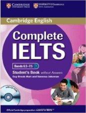 Complete IELTS. Bands 6.5-7.5. Level C1. Student's book. Without answers. Con CD-ROM. Con espansione online