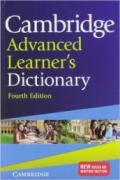 Cambridge advanced learner's dictionary