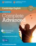 Complete Advanced. Student's Book Pack (Student's book with answers. Con CD-Audio