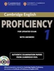 Cambridge English Proficiency 1 for Updated Exam Self-study Pack (Student's Book with Answers and Audio CDs (2)): Authentic Examination Papers from Cambridge ESOL