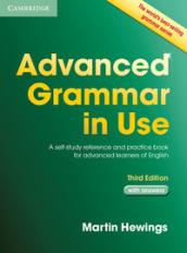 Advanced Grammar in Use Book with Answers: A Self-Study Reference and Practice Book for Advanced Learners of English