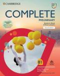 Complete Preliminary Student's Book Pack (SB wo Answers w Online Practice and WB wo Answers w Audio Download): For the Revised Exam from 2020