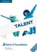 Talent Level 2 Foundation Student's Book with Online Audio Italy Edition