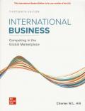 ISE International Business: Competing in the Global Marketplace