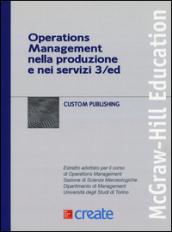 Operations management nella produzione e nei servizi