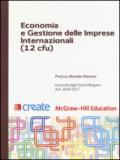 Economia e gestione delle imprese internazionali 12 cfu