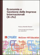 Economia e gestione delle imprese internazionali (6 cfu)