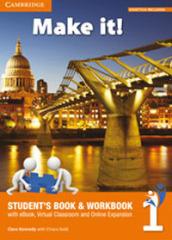 Make It! Level 1 Student's Book and Workbook with Ebook, Virtual Classroom and Online Expansion