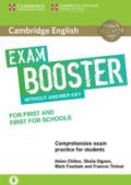 Cambridge English Exam Booster for First and First for Schools without Answer Key with Audio: Comprehensive Exam Practice for Students