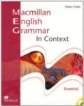 Macmillan english grammar in context. Essential. Student's book. Without key. Per le scuole superiori. Con CD-ROM