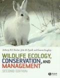 Wildlife Ecology, Conservation, and Management [With CDROM]