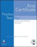 First certificate practice test plus 1 (senza chiave + audio cd)