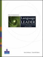 Language leader. Pre-intermediate. Coursebook-My language leader lab access card. Per le Scuole superiori. Con CD-ROM. Con espansione online