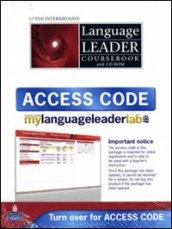 Language leader. Upper intermediate. Coursebook-My language leader lab access lab. Per le Scuole superiori. Con CD-ROM. Con espansione online