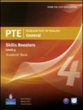 PTE. Pearson test of english. Skills booster. Level 4. Student's book. Per le Scuole superiori. Con CD Audio