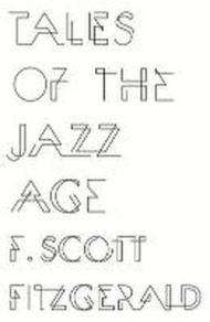 Tales of the jazz age