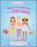 Vesto le bamboline per le vacanze. Con adesivi