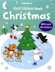 Christmas (Usborne First Sticker Books)