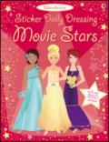Sticker dolly dressing. Movie stars. Con adesivi