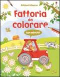 Fattoria da colorare. Con adesivi. Ediz. illustrata