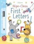 Wipe-clean First Letters