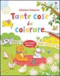 Tante cose da colorare. Con adesivi