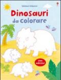 Dinosauri da colorare. Con adesivi. Ediz. illustrata