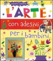 L'arte con adesivi per i bambini