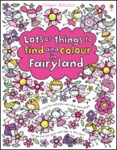 Lots of things to find and colour in Fairyland