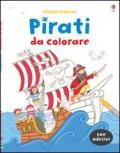 Pirati da colorare. Con adesivi