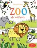 Zoo da colorare. Con adesivi. Ediz. illustrata