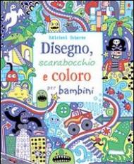 Disegno, scarabocchio e coloro per bambini