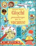 Giochi e passatempi per le vacanze. Con adesivi