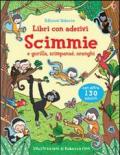 Scimmie. Con adesivi