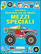 Mezzi speciali. Costruisco con gli adesivi