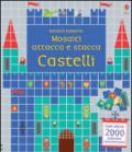 Castelli. Mosaici attacca e stacca. Ediz. illustrata