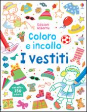 I vestiti. Coloro e incollo