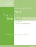 Cambridge First Volume 2 Practice Tests Plus New Edition Students' Book with Key