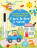 Figure, lettere e numeri. Disegno e cancello. Primi punti magici. Ediz. illustrata. Con gadget