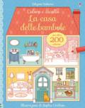 La casa delle bambole. Coloro e incollo. Con adesivi. Ediz. illustrata