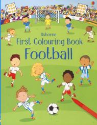 First Colouring Book Football