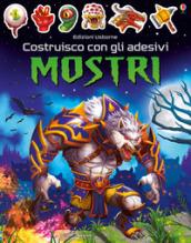 Mostri. Costruisco con gli adesivi. Ediz. a colori