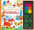 Animali. Disegno con i timbri. Ediz. a colori. Con gadget